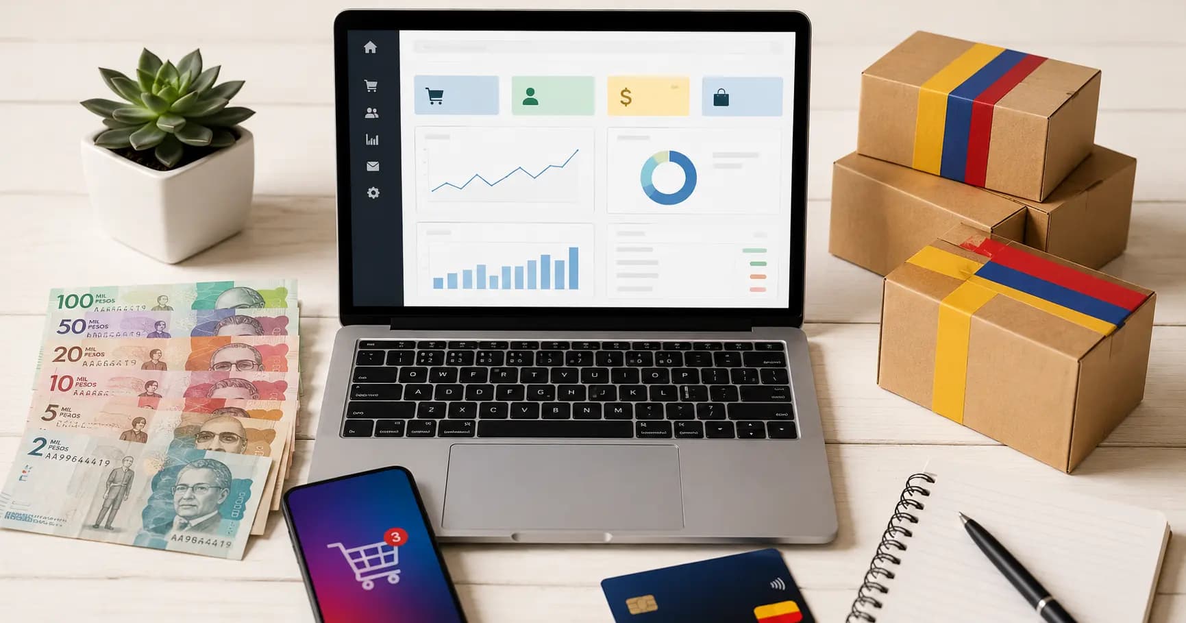 Cómo Crear una Tienda Online en Colombia en 2026: Guía Definitiva con Costos Reales